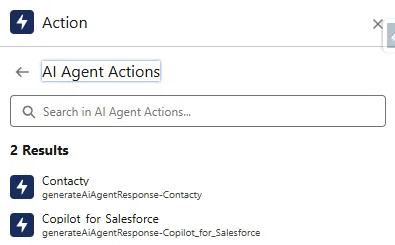 Copilot Action for Salesforce Flow